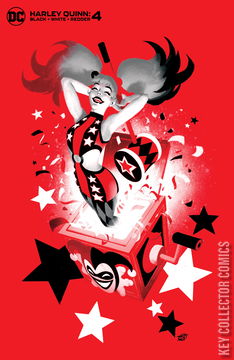 Variant Cover for Harley Quinn: Black, White, Redder #4