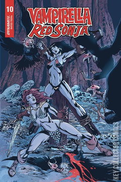 Variant Cover for Vampirella / Red Sonja #10