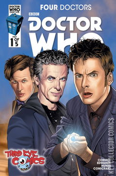 Variant Cover for Doctor Who: Four Doctors #1