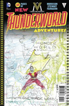 Variant Cover for The Multiversity: Thunderworld Adventures #1