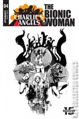 Variant Cover for Charlie's Angels vs. The Bionic Woman #4