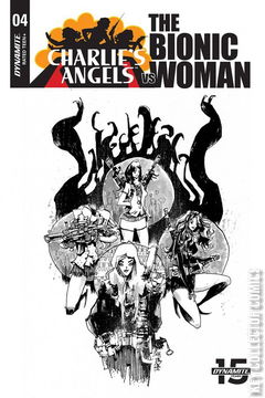 Variant Cover for Charlie's Angels vs. The Bionic Woman #4