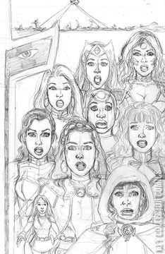 Variant Cover for Sirens #4