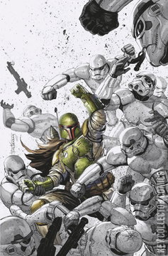 Variant Cover for Star Wars: War of the Bounty Hunters #2