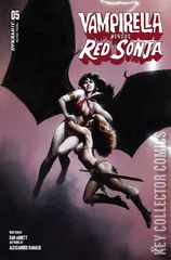 Variant Cover for Vampirella Versus Red Sonja #5