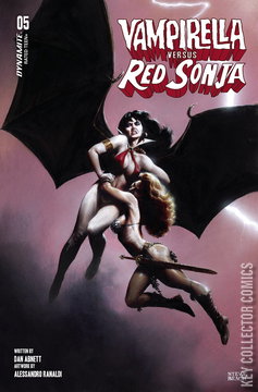 Variant Cover for Vampirella vs. Red Sonja #5