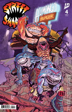 Variant Cover for Street Sharks #4