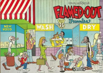 Cover for Flamed-out Funnies #1