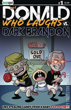 Variant Cover for Donald Who Laughs vs. Dark Brandon, The #1