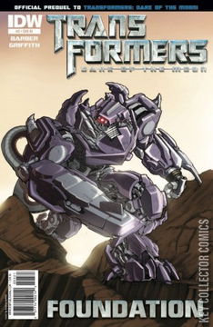 Variant Cover for Transformers: Dark of the Moon - Foundation #3