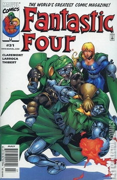 Variant Cover for Fantastic Four #31