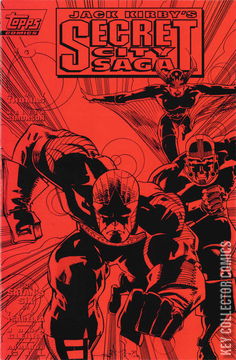 Variant Cover for Secret City Saga #0