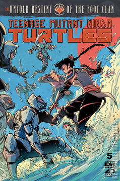 Variant Cover for Teenage Mutant Ninja Turtles: The Untold Destiny of the Foot Clan #5