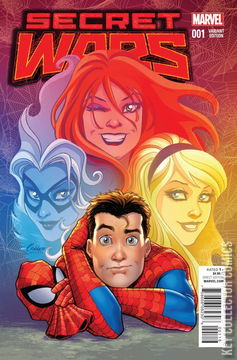 Variant Cover for Secret Wars #1