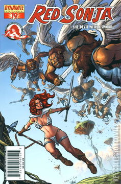 Variant Cover for Red Sonja #19