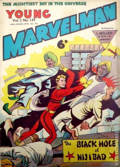 Cover art for Young Marvelman #139 
