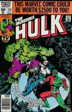 Variant Cover for Incredible Hulk #251