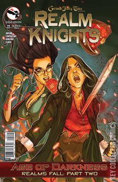 Variant Cover for Grimm Fairy Tales Presents Realm Knights: Age of Darkness #1