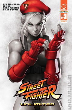 Variant Cover for Street Fighter Unlimited #3