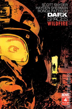 Variant Cover for Dark Spaces: Wildfire #4