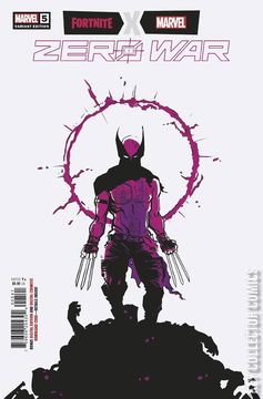 Variant Cover for Fortnite x Marvel: Zero War #5