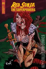 Variant Cover for Red Sonja: The Superpowers #1