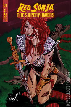 Variant Cover for Red Sonja: The Superpowers #1