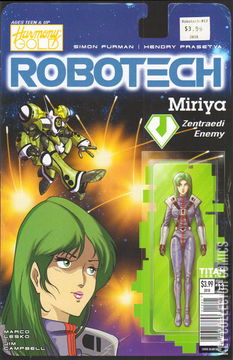 Variant Cover for Robotech #13
