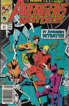 Variant Cover for West Coast Avengers #67