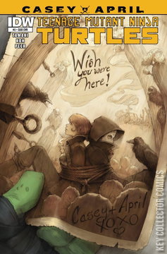 Variant Cover for Teenage Mutant Ninja Turtles: Casey and April #2