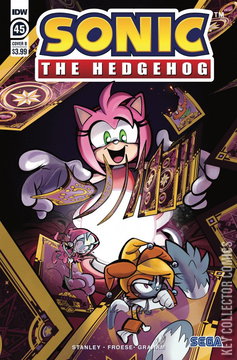 Variant Cover for Sonic the Hedgehog #45