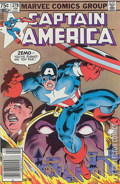 Variant Cover for Captain America #278