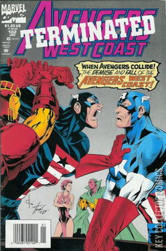 Variant Cover for West Coast Avengers #102