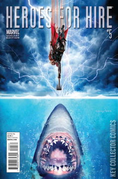 Variant Cover for Heroes for Hire #5