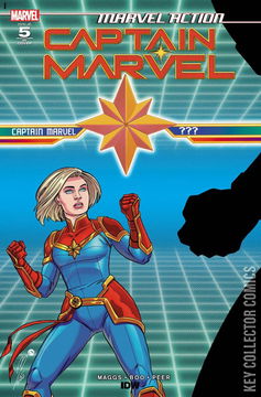 Variant Cover for Marvel Action: Captain Marvel #5
