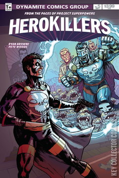 Variant Cover for Project Superpowers: Hero Killers #5