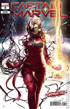 Variant Cover for Captain Marvel #8