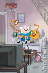 Variant Cover for Adventure Time / Regular Show #4