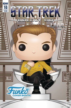 Variant Cover for Star Trek: Boldly Go #16