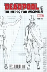 Variant Cover for Deadpool and the Mercs for Money #5