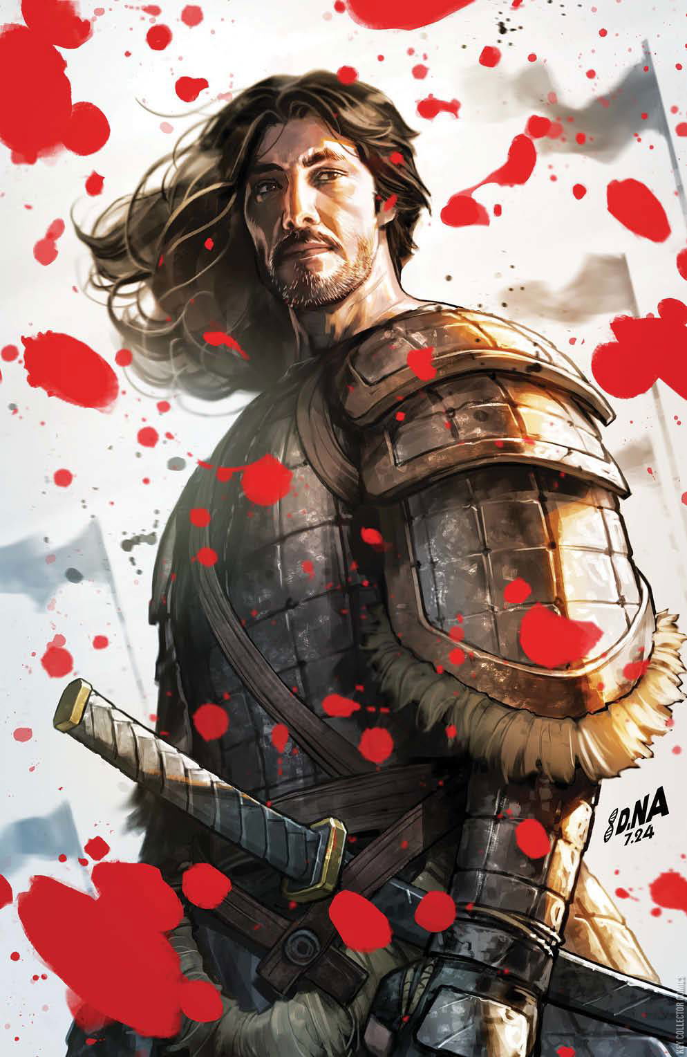 Cover art for BRZRKR: The Lost Book of B #1 