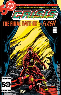 Variant Cover for Crisis on Infinite Earths #8