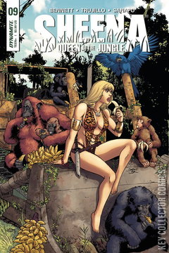 Variant Cover for Sheena, Queen of the Jungle #9
