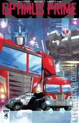 Variant Cover for Optimus Prime #4
