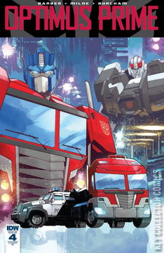Variant Cover for Optimus Prime #4