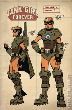 Variant Cover for Tank Girl: Action Alley / Forever #5