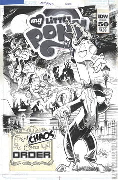 Variant Cover for My Little Pony: Friendship Is Magic #50