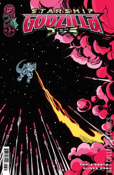 Variant Cover for Starship Godzilla #3