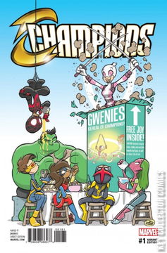 Variant Cover for Champions #1