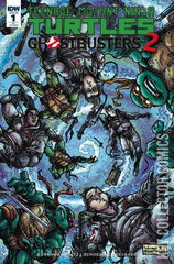 Variant Cover for Teenage Mutant Ninja Turtles / Ghostbusters 2 #1